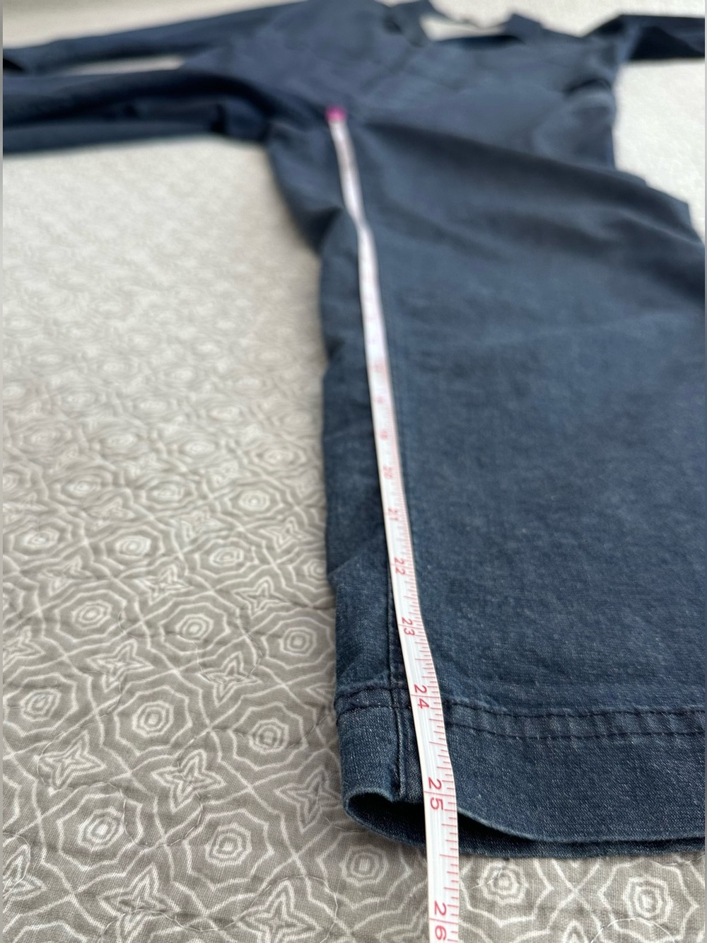 ALEX MILL Indigo Women’s Standard Jumpsuit Dark Blue Indigo Cotton Size S - Picture 14 of 16